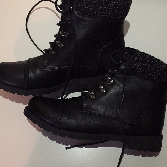 Combat Style Boots Womens 8 9 Combat Style Boots Womens 8 9